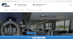 Desktop Screenshot of magaralingenieria.com